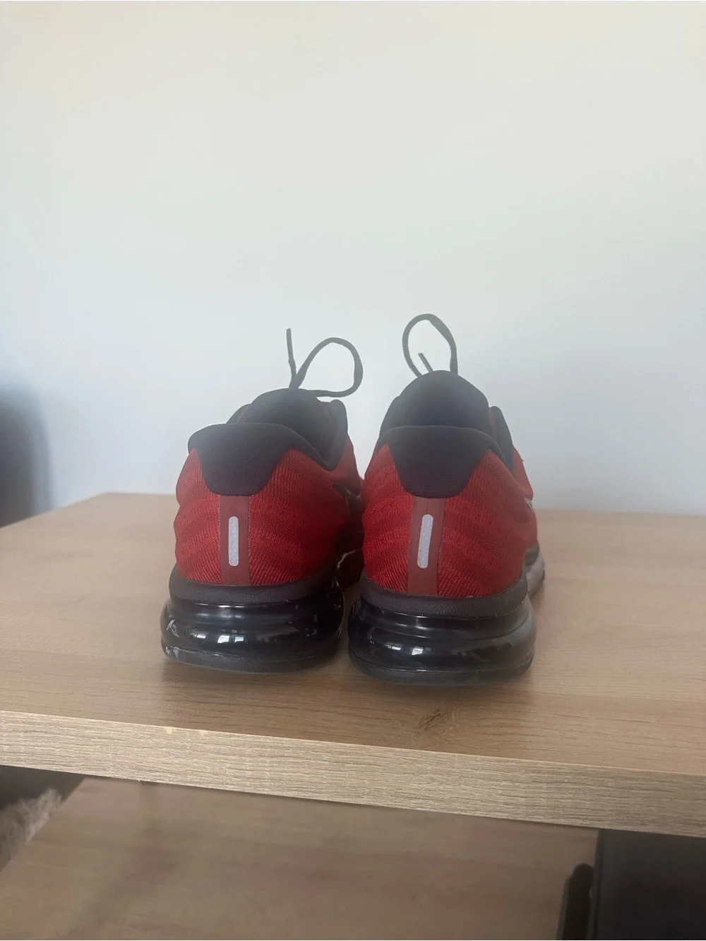 Nike Men’s Red and Black Air Max 2017 Sneaker